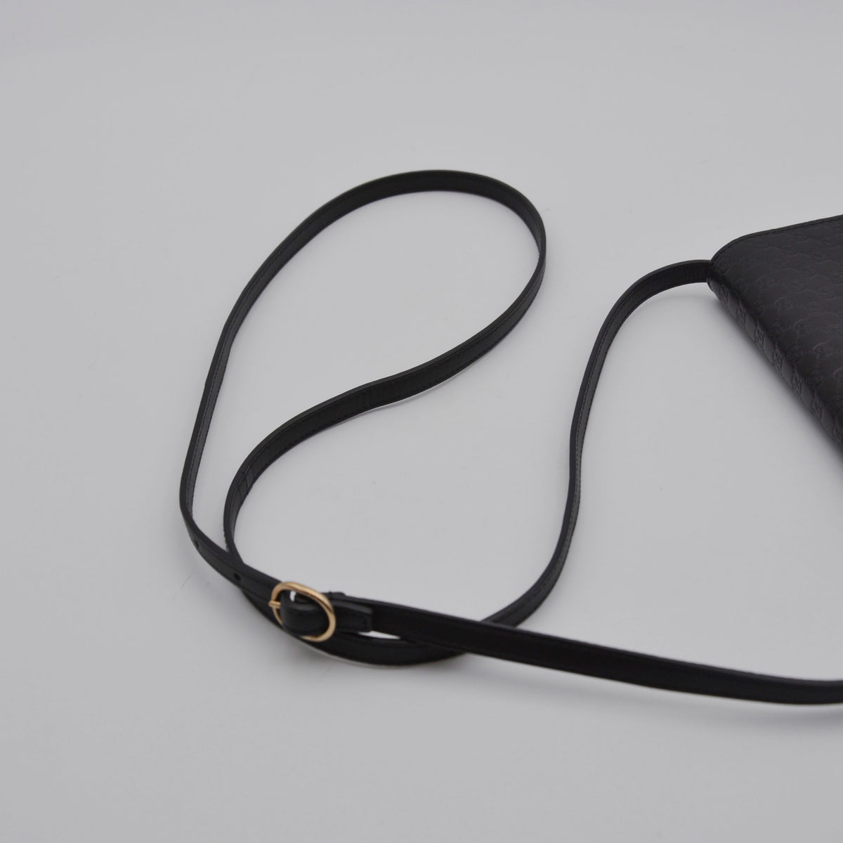 Gucci Wallet on Chain Microguccissima Noir