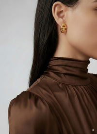Celine Ancre Clip-On Earrings