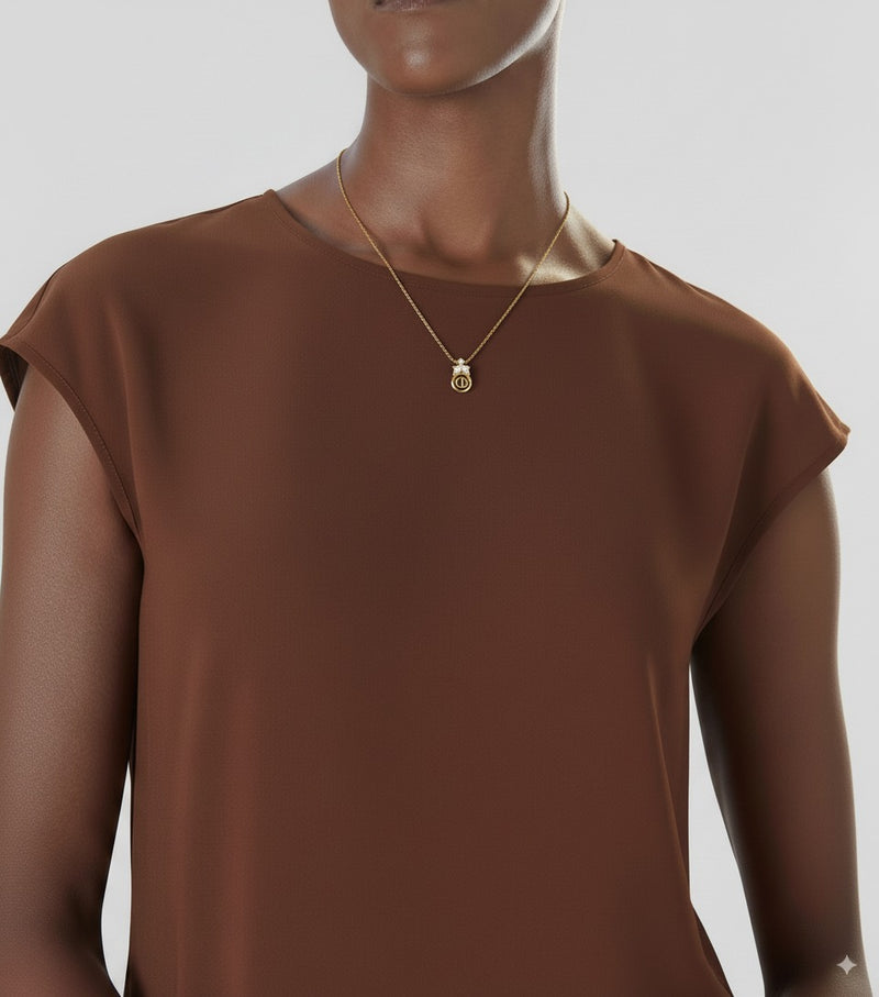 Vintage Dior Mini Pendant Necklace