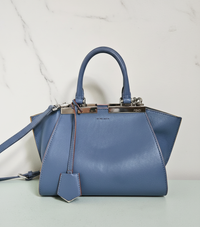 Fendi Mini 3 Jours Sac fourre-tout en cuir