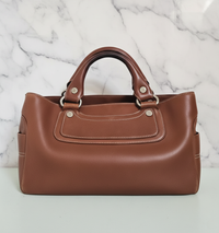 Sac Céline Boogie en cuir marron