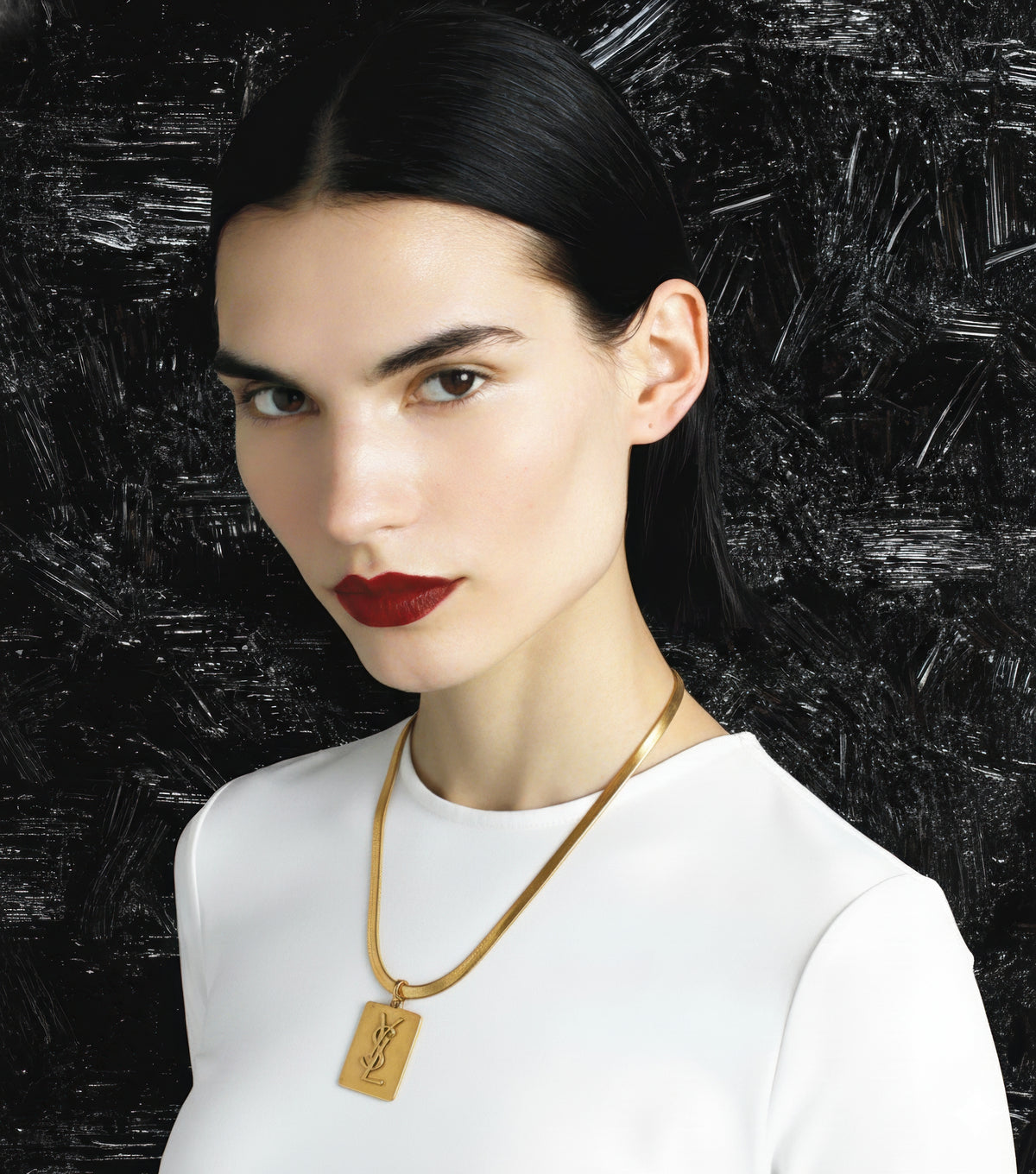 Collier Yves Saint Laurent Vintage Années 1980