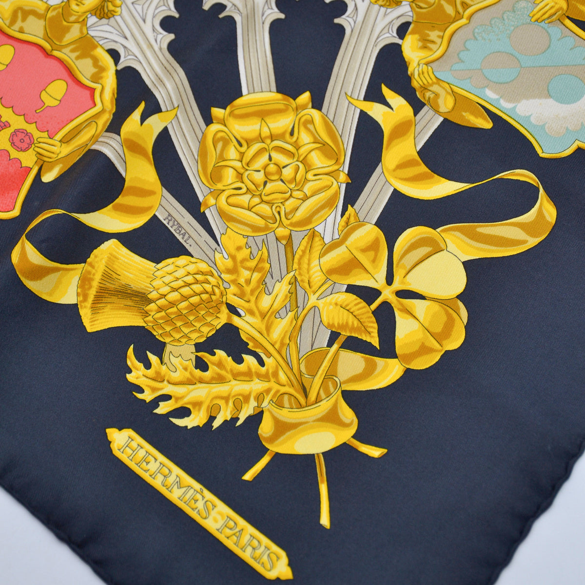 Foulard Hermès Heraldry