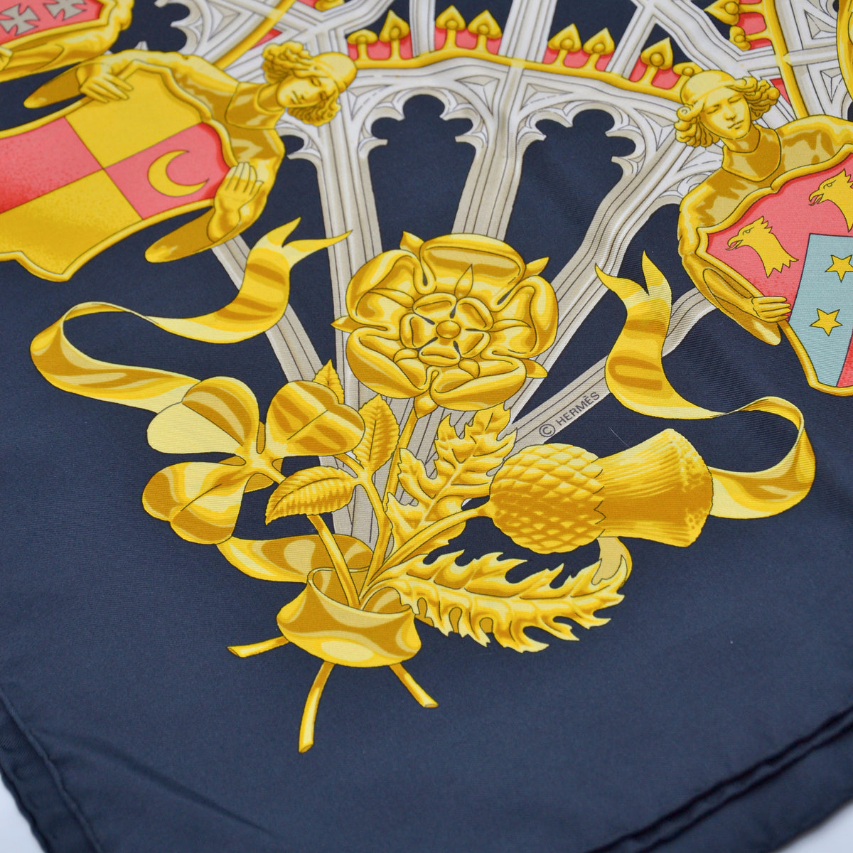 Foulard Hermès Heraldry