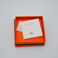 Bracelet Hermès émail large noir & blanc « Hermès Paris »