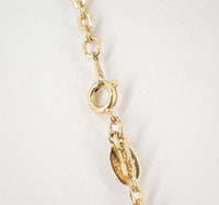 Givenchy Vintage Perfume Bottle Necklace Lucite & Gold-Plated Elegance