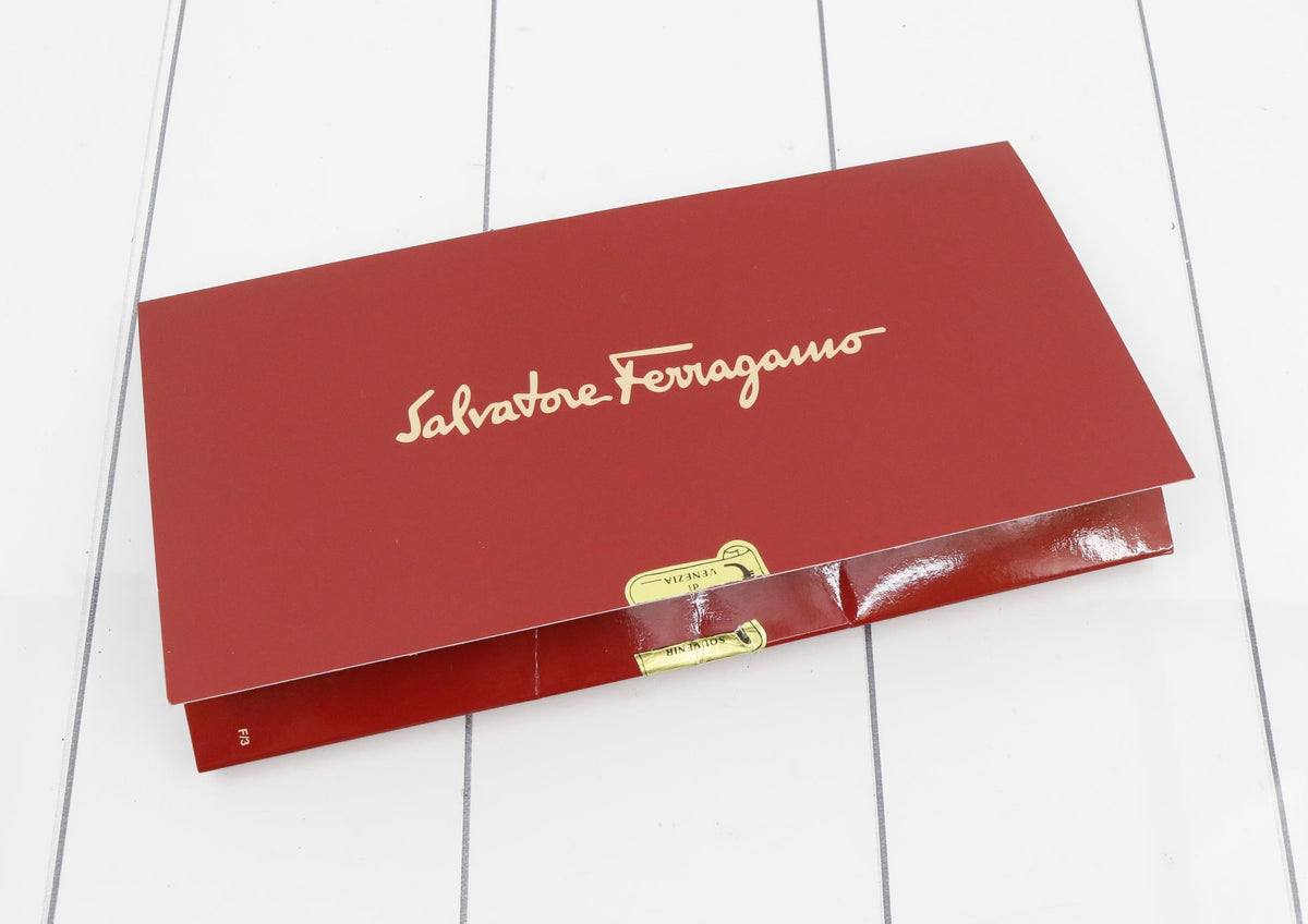 Salvatore Ferragamo Red & Yellow Cotton Bandana Scarf