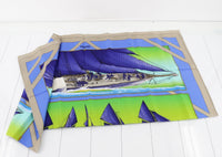Hermès Carré “Rafales” Silk Scarf
