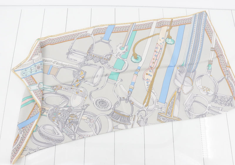 Hermès Vintage Silk Scarf - L'instruction du Roy