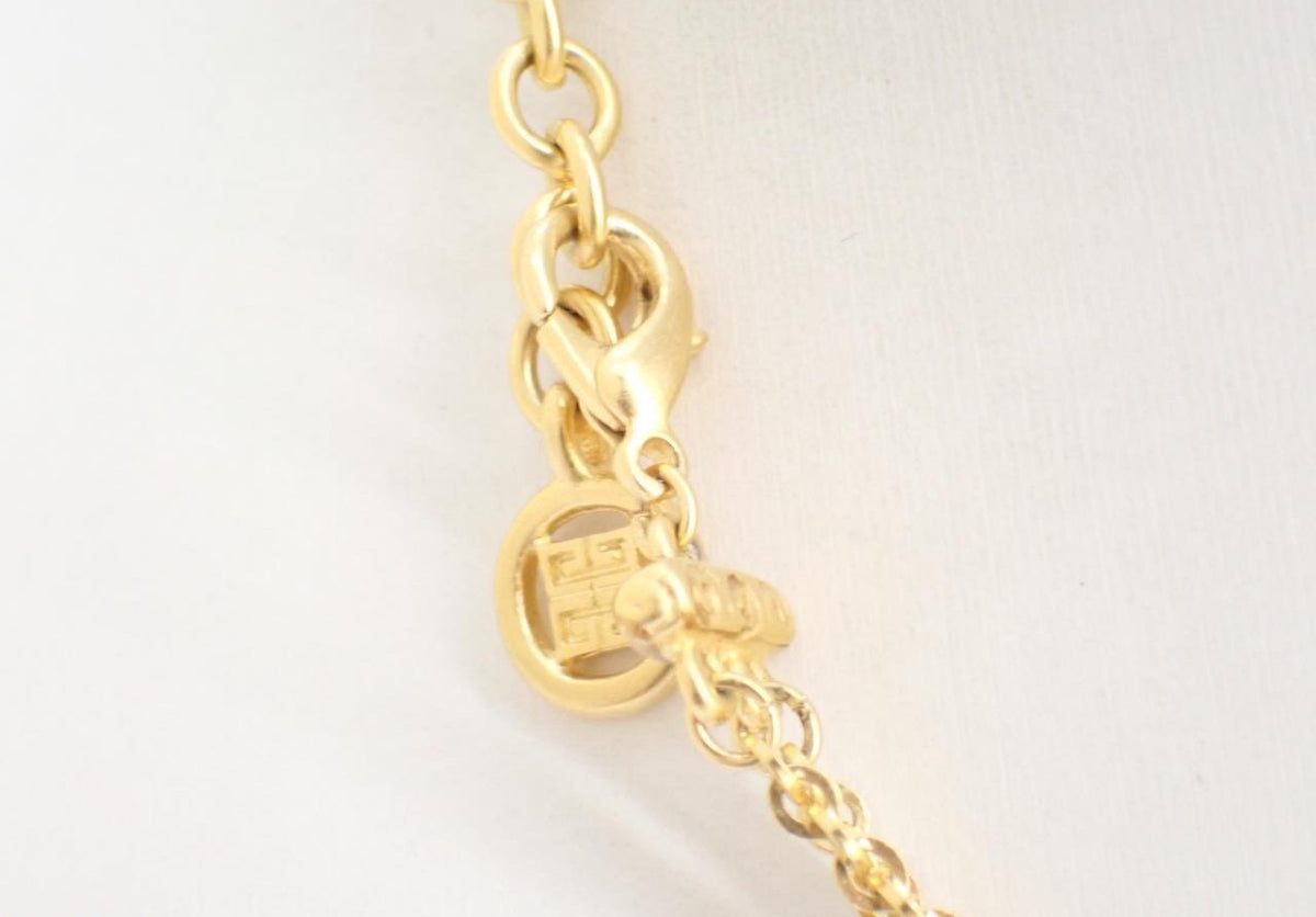 Vintage Givenchy Gold-Plated Baroque Necklace
