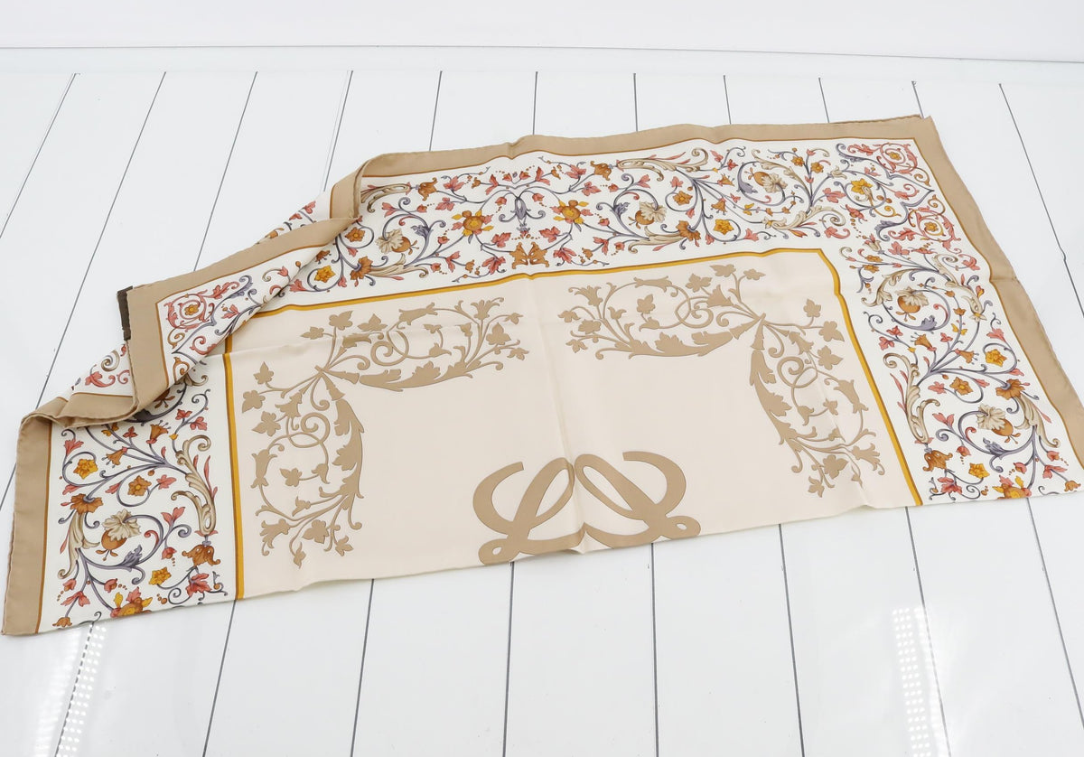 Loewe Vintage Silk Scarf