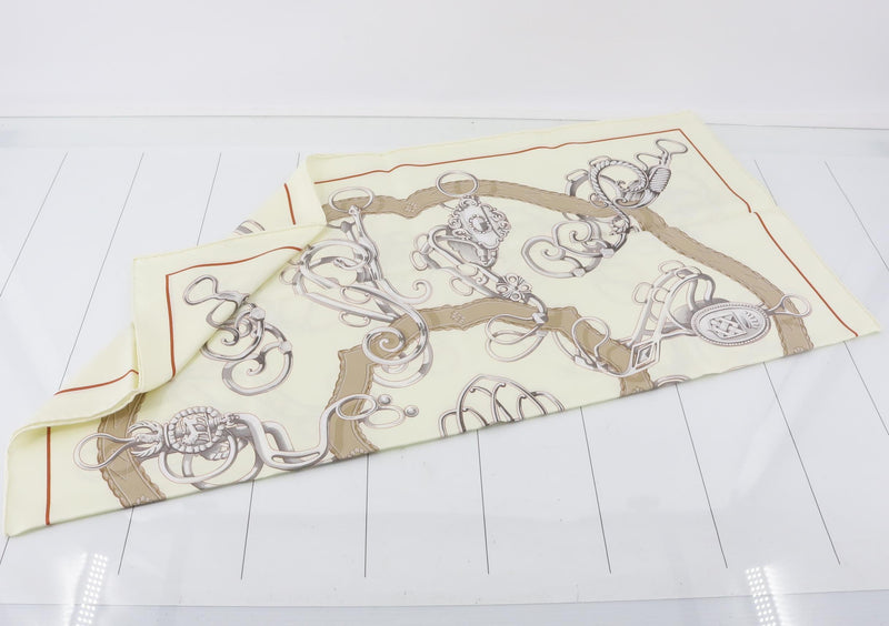 Vintage Hermès Silk Scarf - Concours d'Etriers