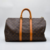 Louis Vuitton Keepall 45 toile Monogram