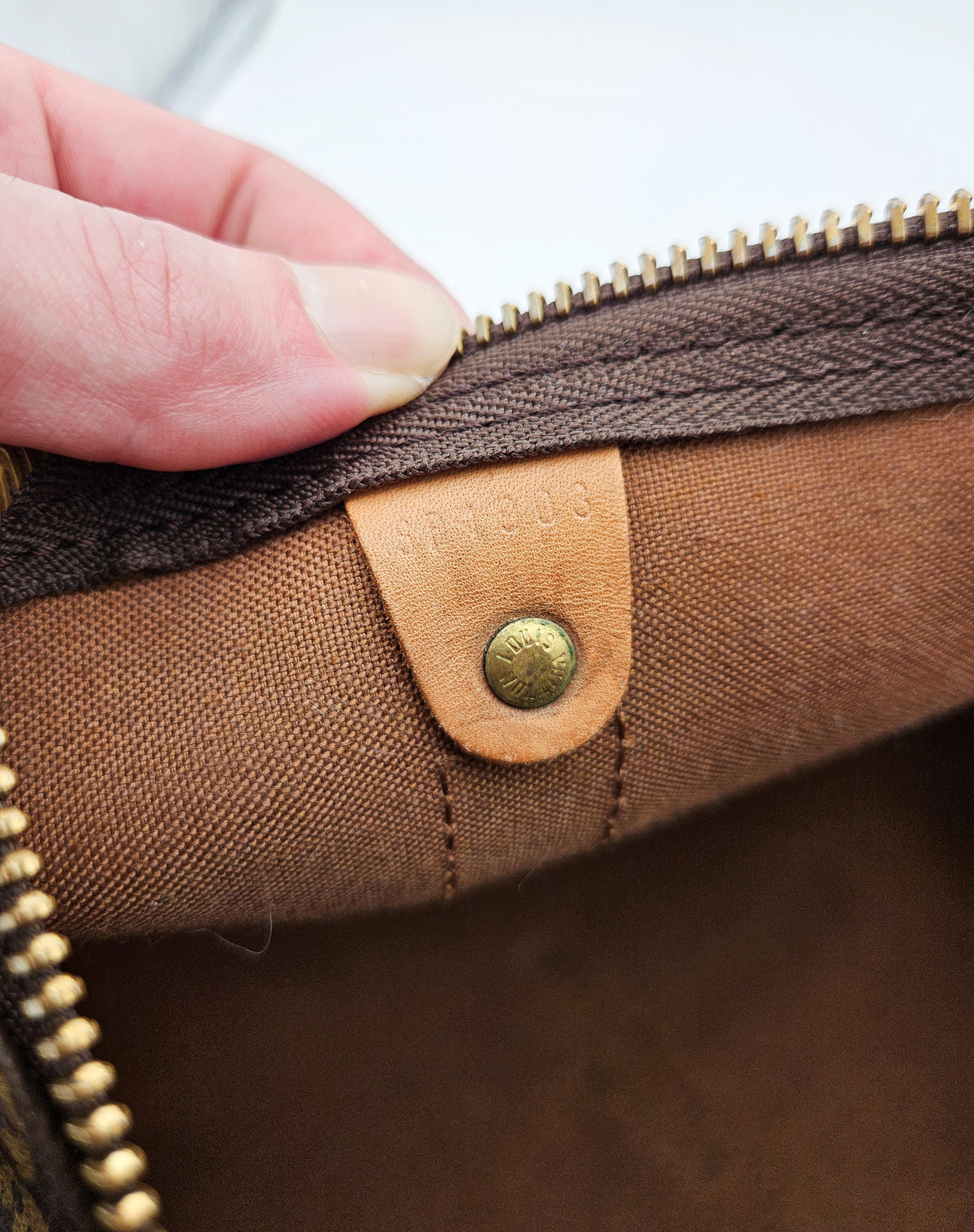 Keepall 45 Louis Vuitton en toile Monogram – Vintage