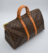 Keepall 45 Louis Vuitton en toile Monogram – Vintage