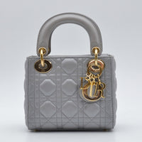 Lady Dior Mini Cannage Cuir