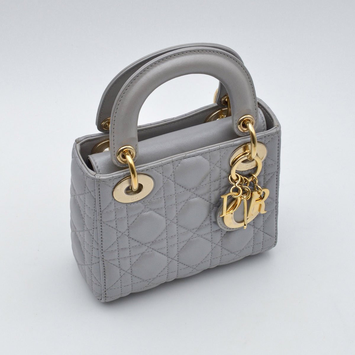 Lady Dior Mini Cannage Cuir