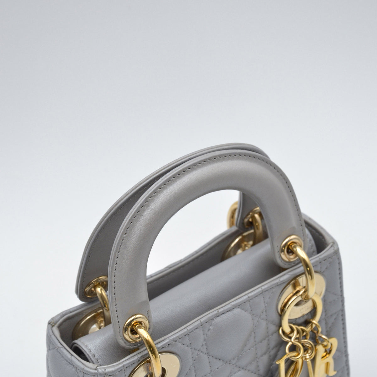 Lady Dior Mini Cannage Cuir