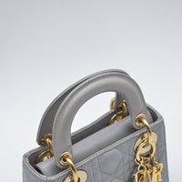 Lady Dior Mini Cannage Cuir