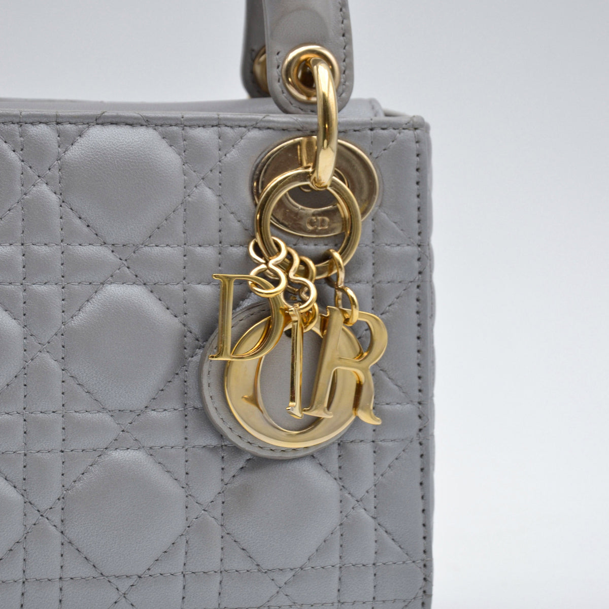 Lady Dior Mini Cannage Cuir