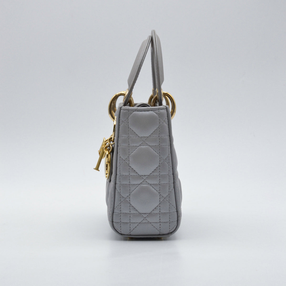 Lady Dior Mini Cannage Cuir