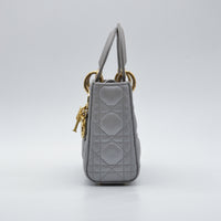 Lady Dior Mini Cannage Cuir