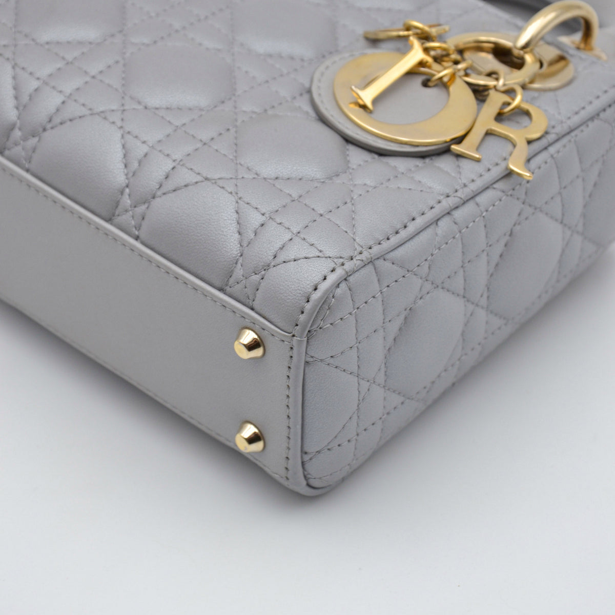 Lady Dior Mini Cannage Cuir
