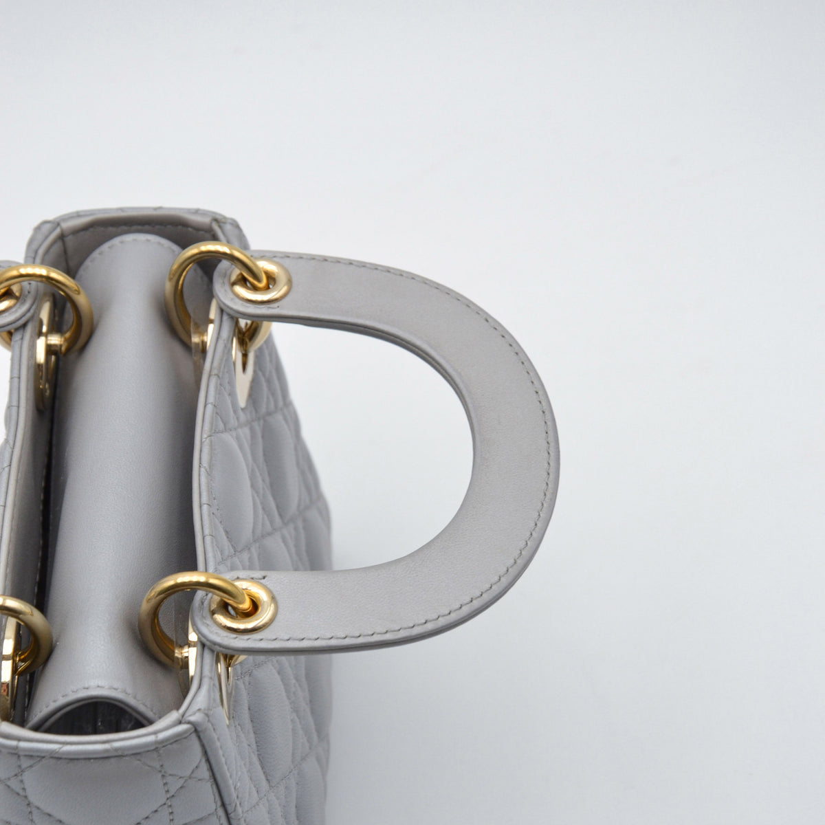 Lady Dior Mini Cannage Cuir