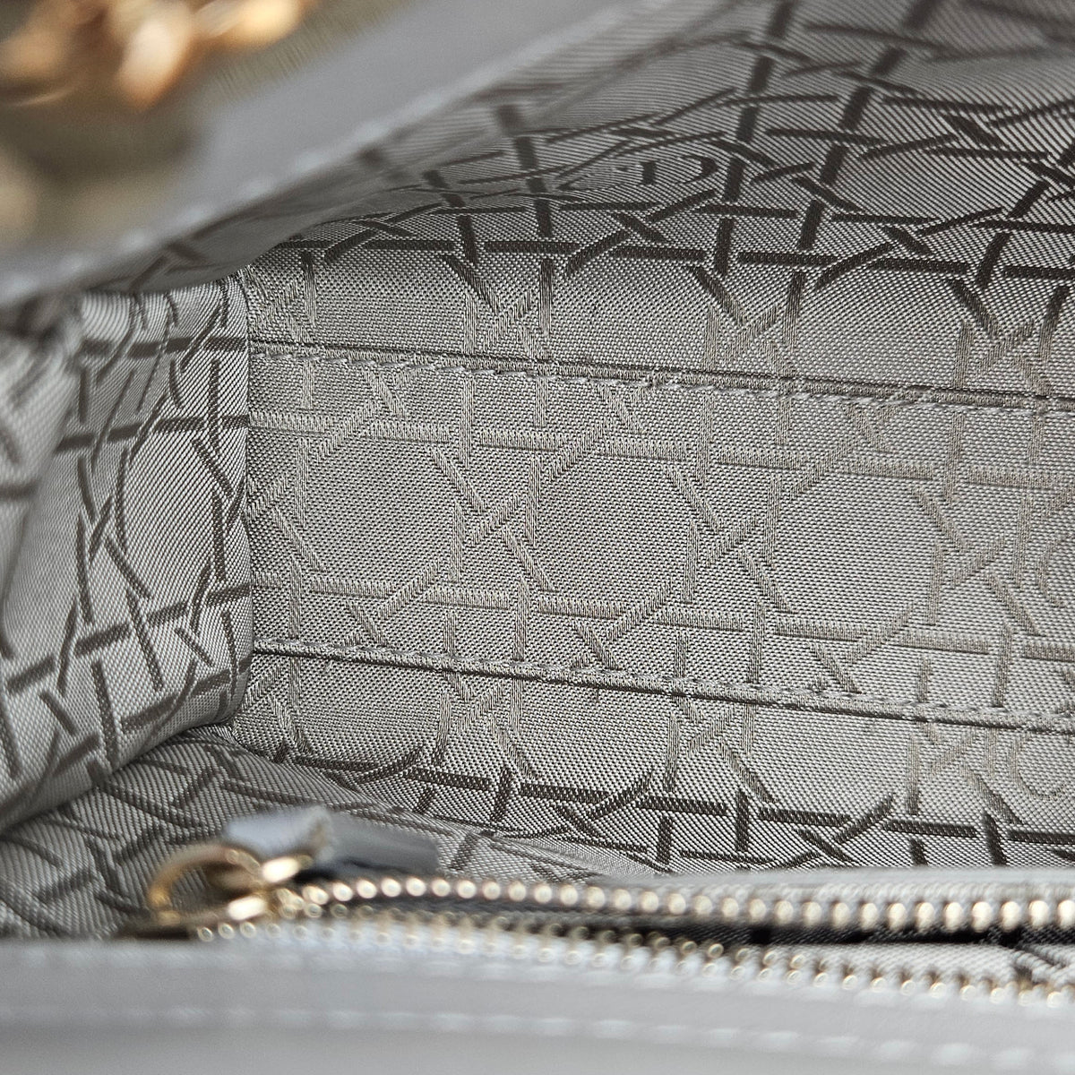 Lady Dior Mini Cannage Cuir