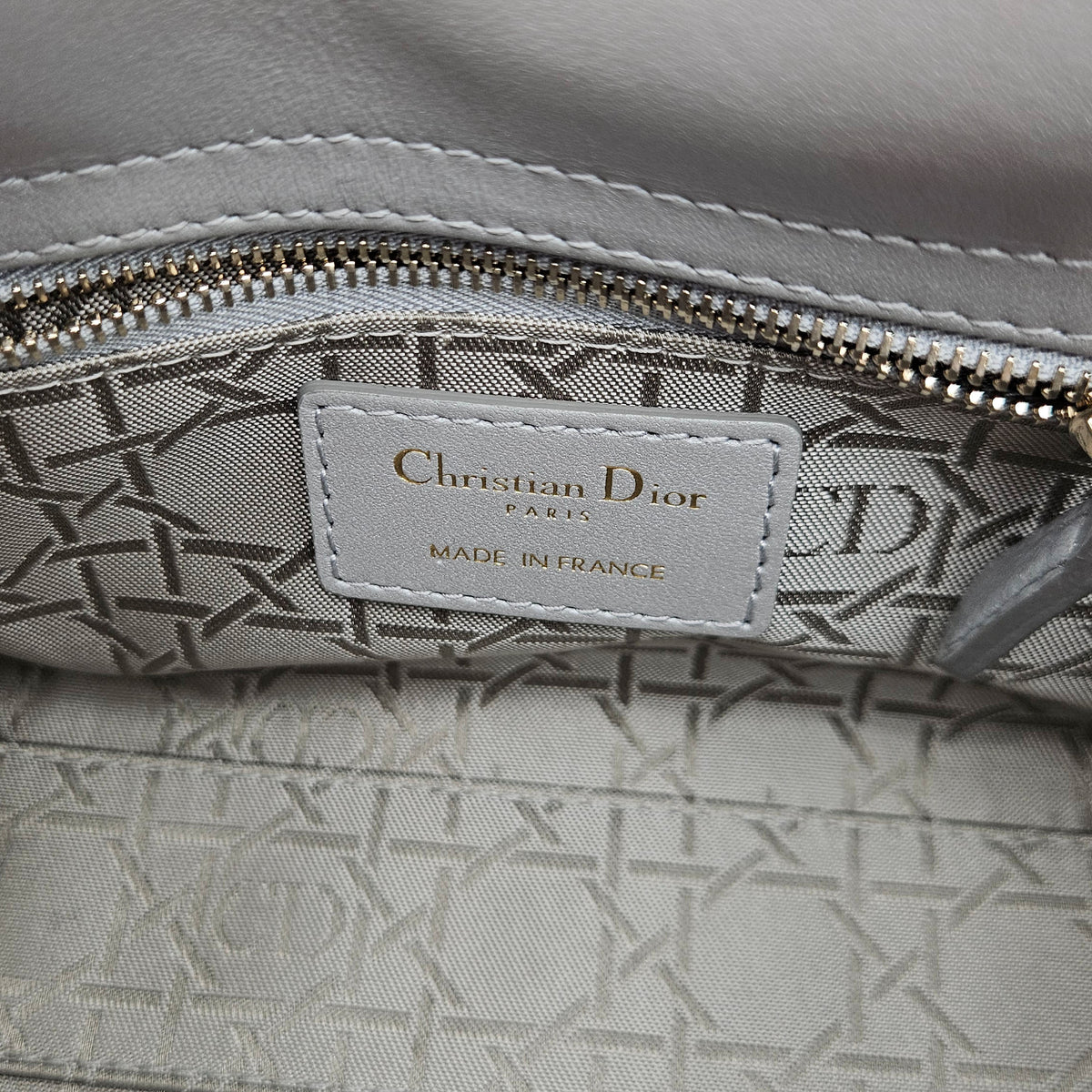 Lady Dior Mini Cannage Cuir