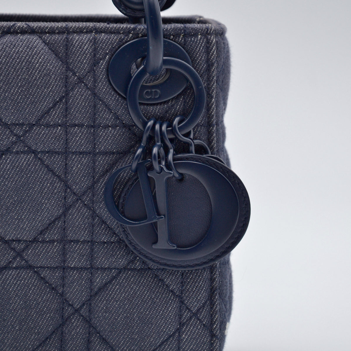 Mini Lady Dior Denim Jean