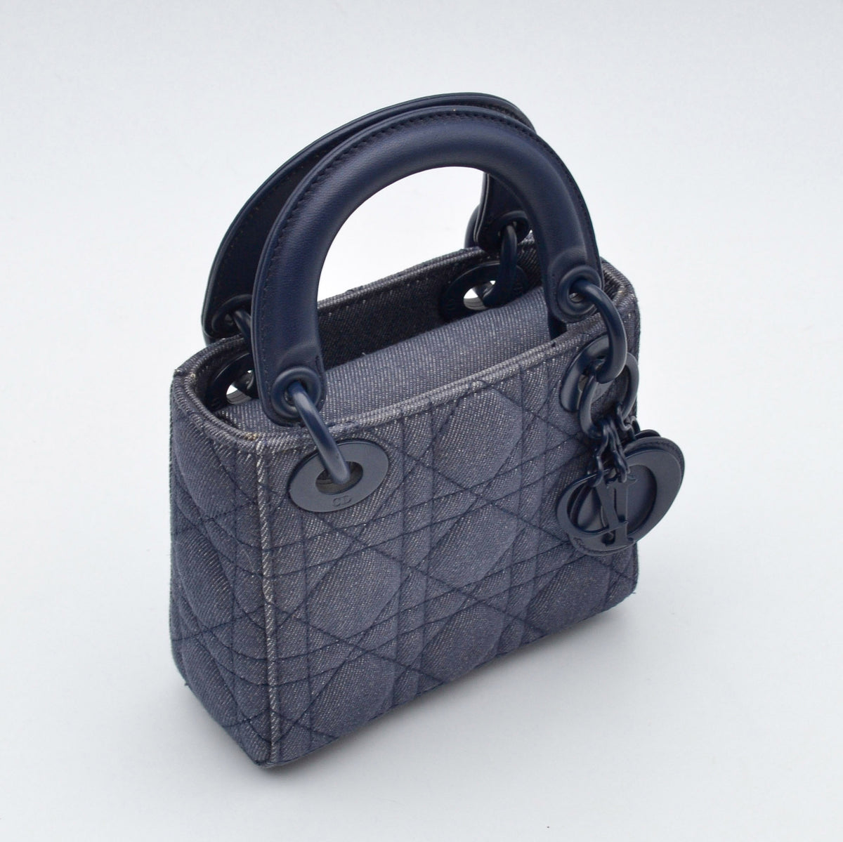 Mini Lady Dior Denim Jean