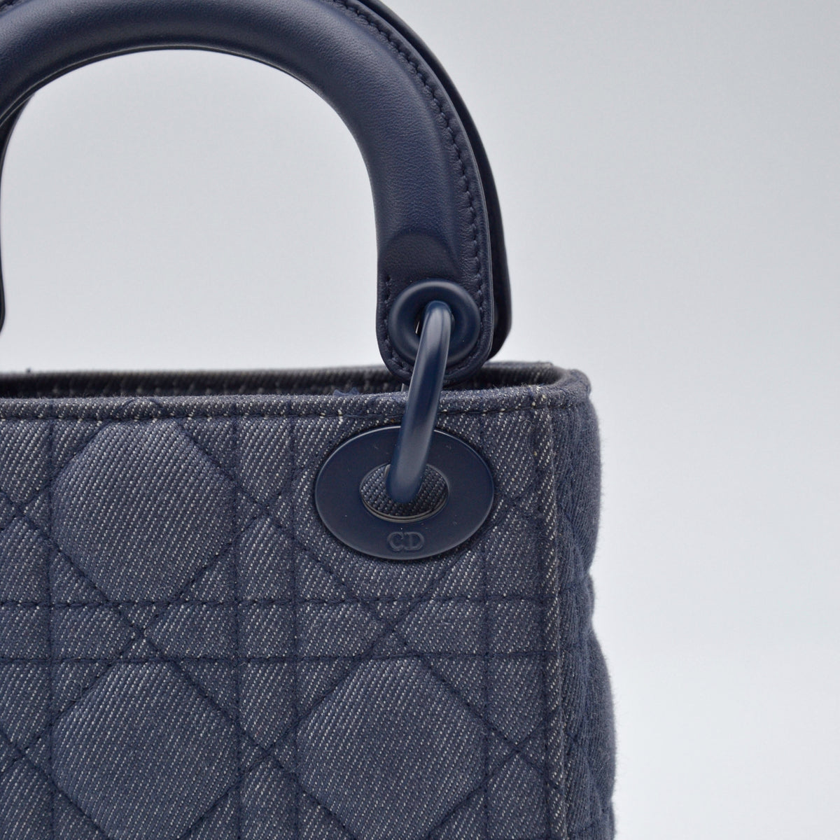 Mini Lady Dior Denim Jean