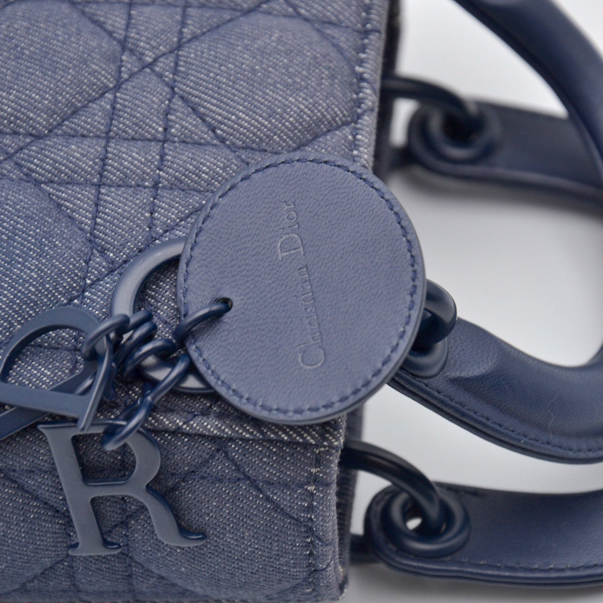 Mini Lady Dior Denim Jean