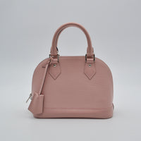 Louis Vuitton Alma BB Épi Rose Ballerine
