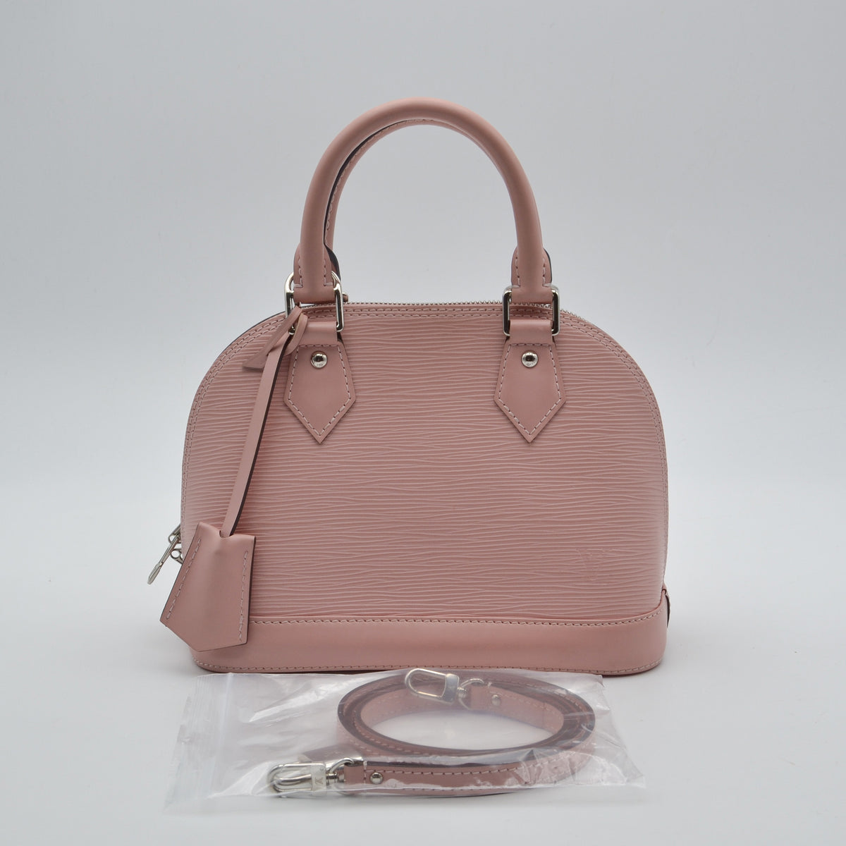 Louis Vuitton Alma BB Épi Rose Ballerine
