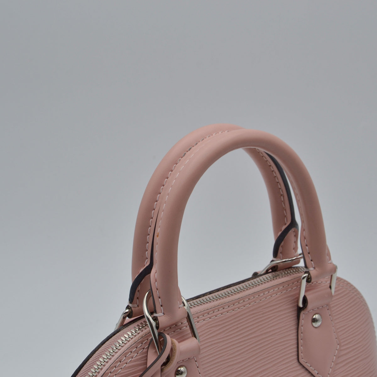 Louis Vuitton Alma BB Épi Rose Ballerine
