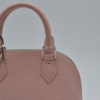 Louis Vuitton Alma BB Épi Rose Ballerine