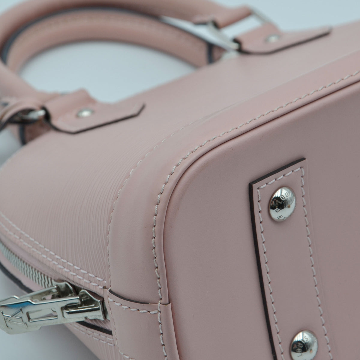 Louis Vuitton Alma BB Épi Rose Ballerine