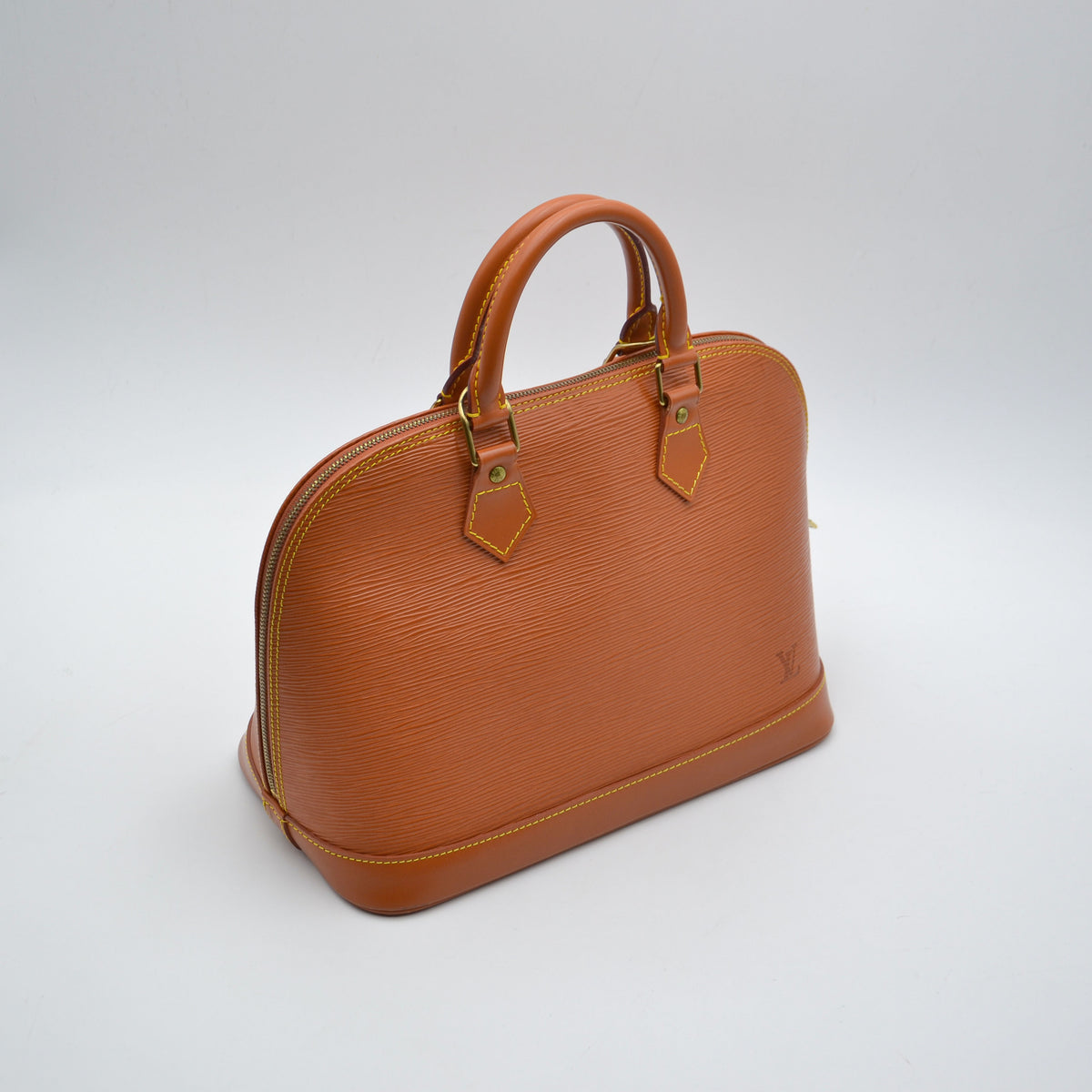 Sac Louis Vuitton Alma PM Cuir Épi Cipango Gold Vintage