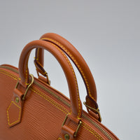 Sac Louis Vuitton Alma PM Cuir Épi Cipango Gold Vintage