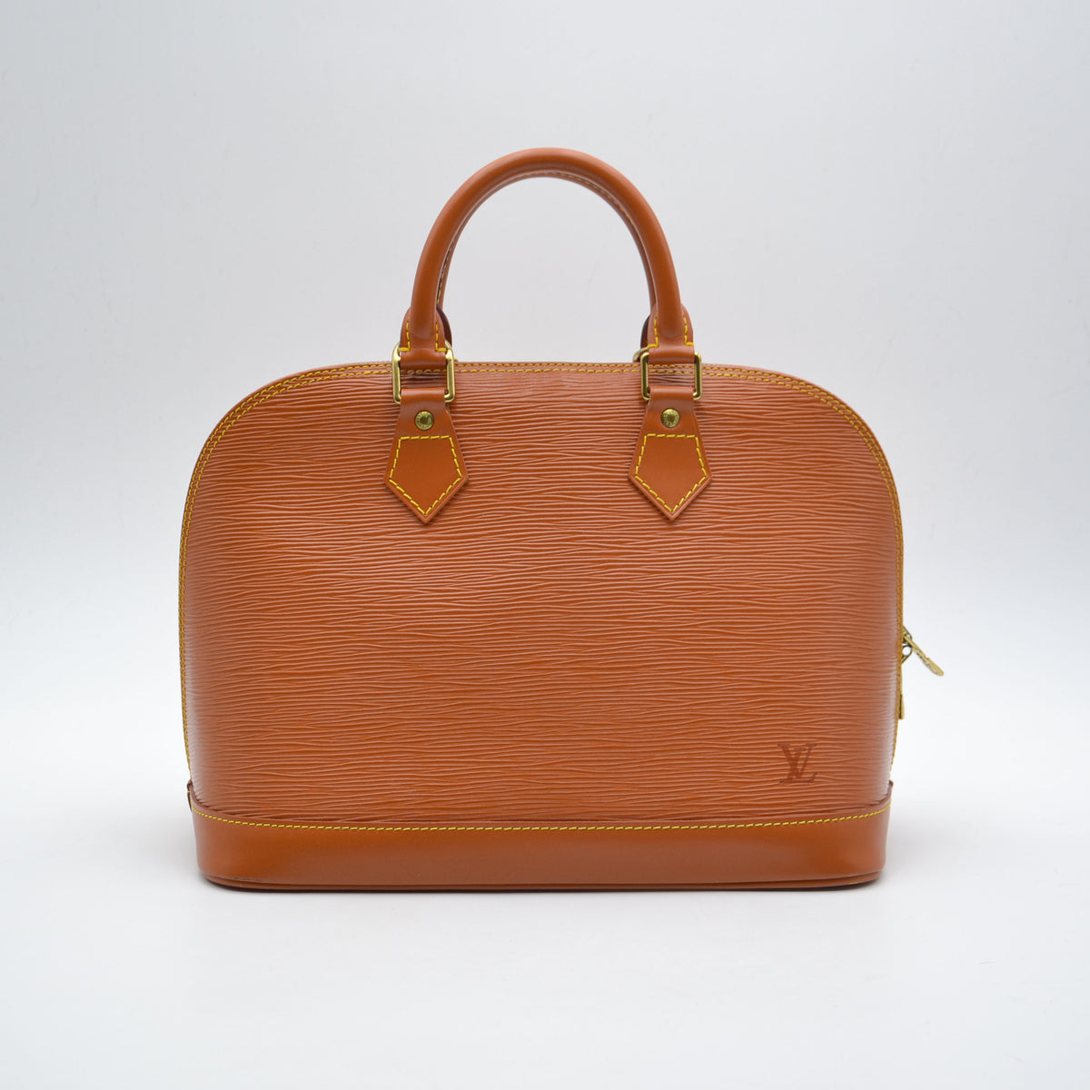 Sac Louis Vuitton Alma PM Cuir Épi Cipango Gold Vintage