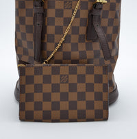 Sac Bucket Marais Louis Vuitton Damier Ébène
