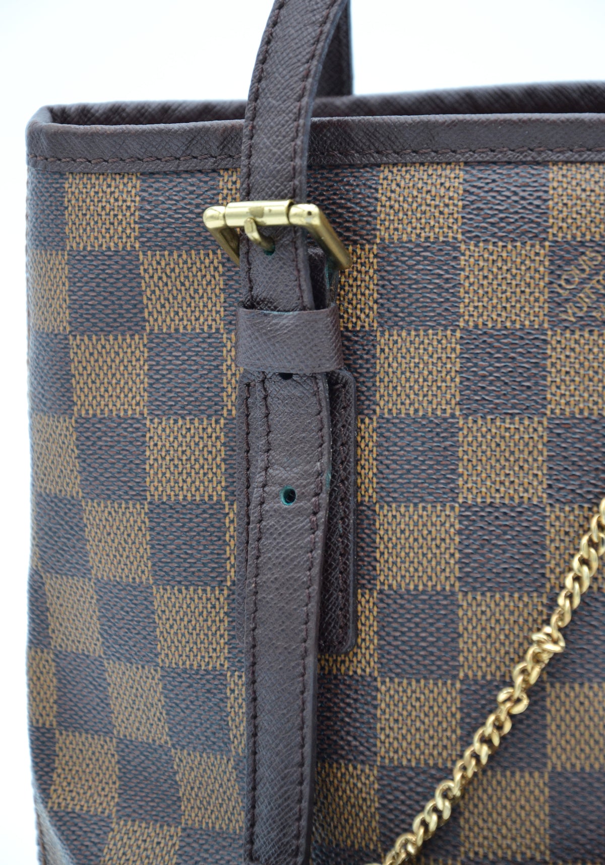 Sac Bucket Marais Louis Vuitton Damier Ébène