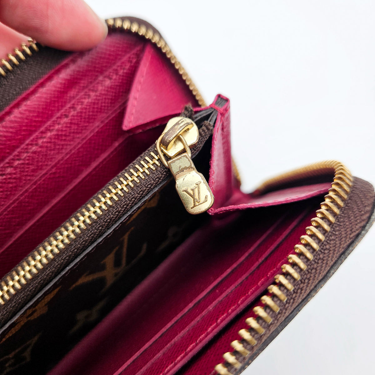 Portefeuille Louis Vuitton Clémence Monogram