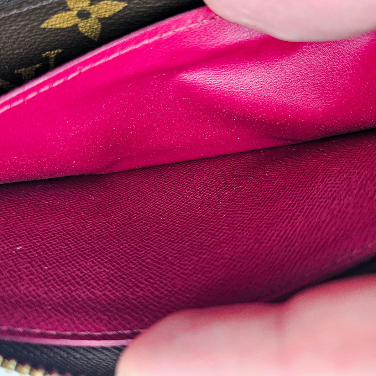 Portefeuille Louis Vuitton Clémence Monogram