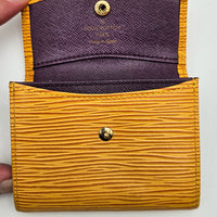 Louis Vuitton Porte-Carte Cuir Épi