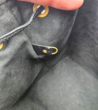 Noé MM cuir Épi noir
