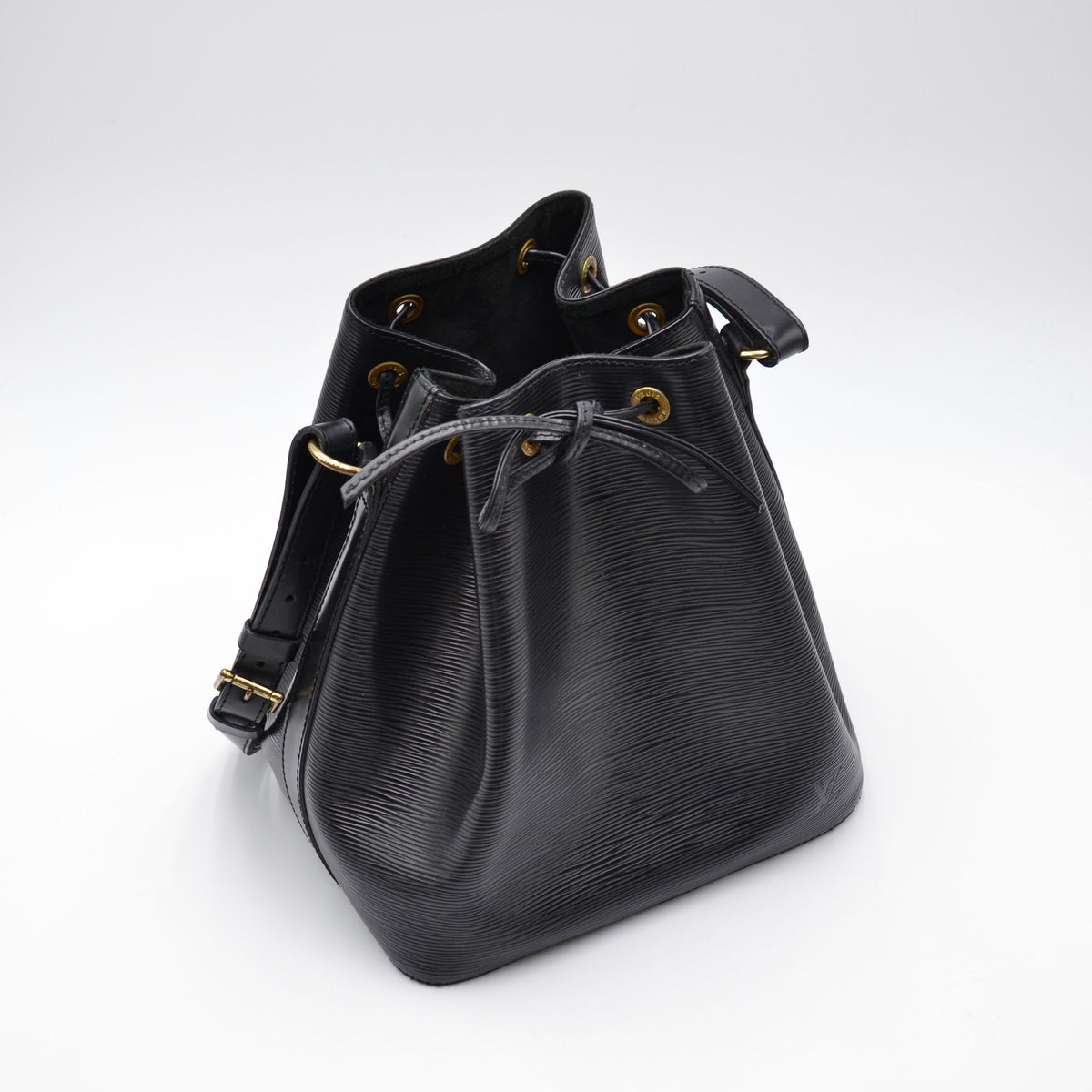 Noé MM cuir Épi noir