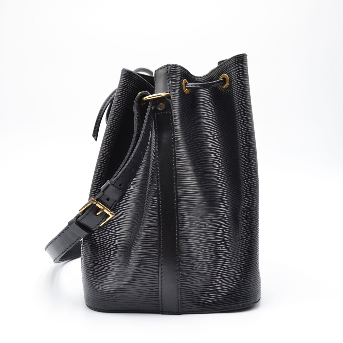 Noé MM cuir Épi noir